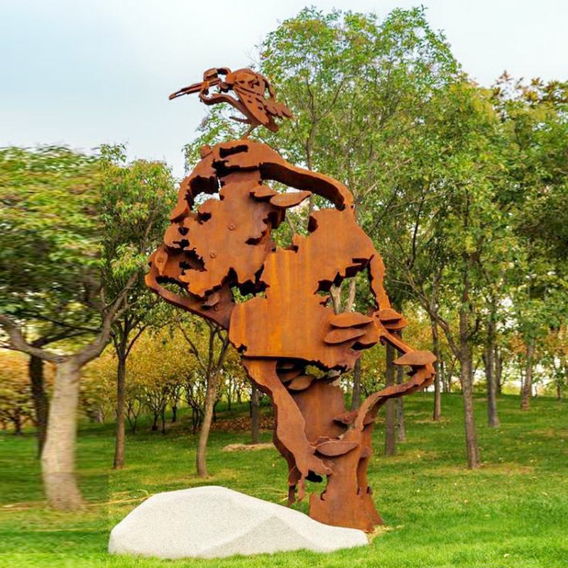 乐业耐候钢雕塑